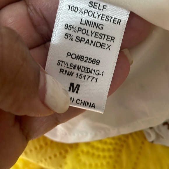 Gilli Cream Tiered Ruffled Sundress with Bishop Sleeves - Picture 6 of 13